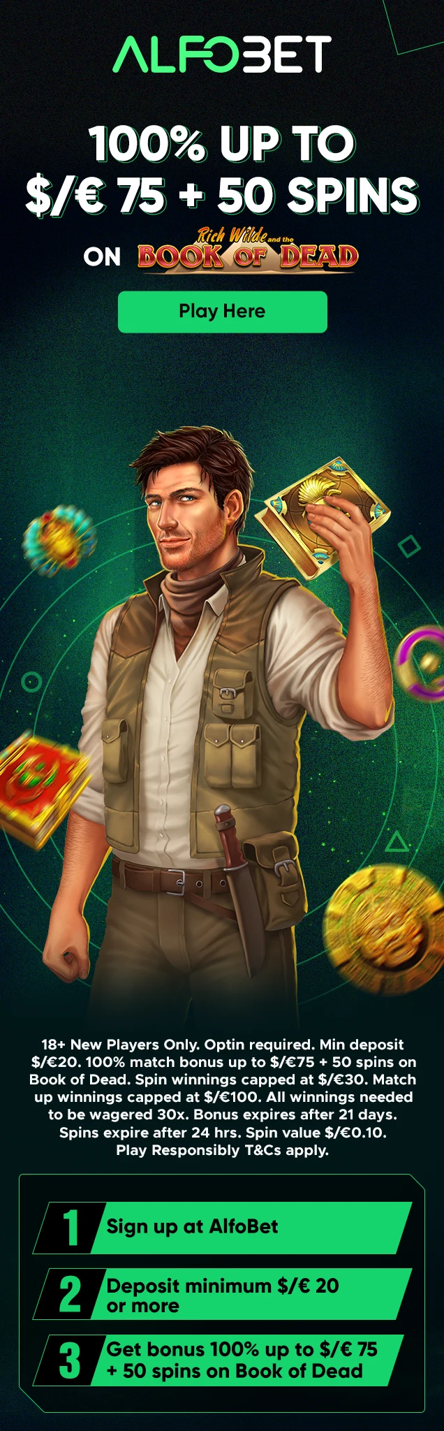 Casino Welcome Offer MGA - Mobile