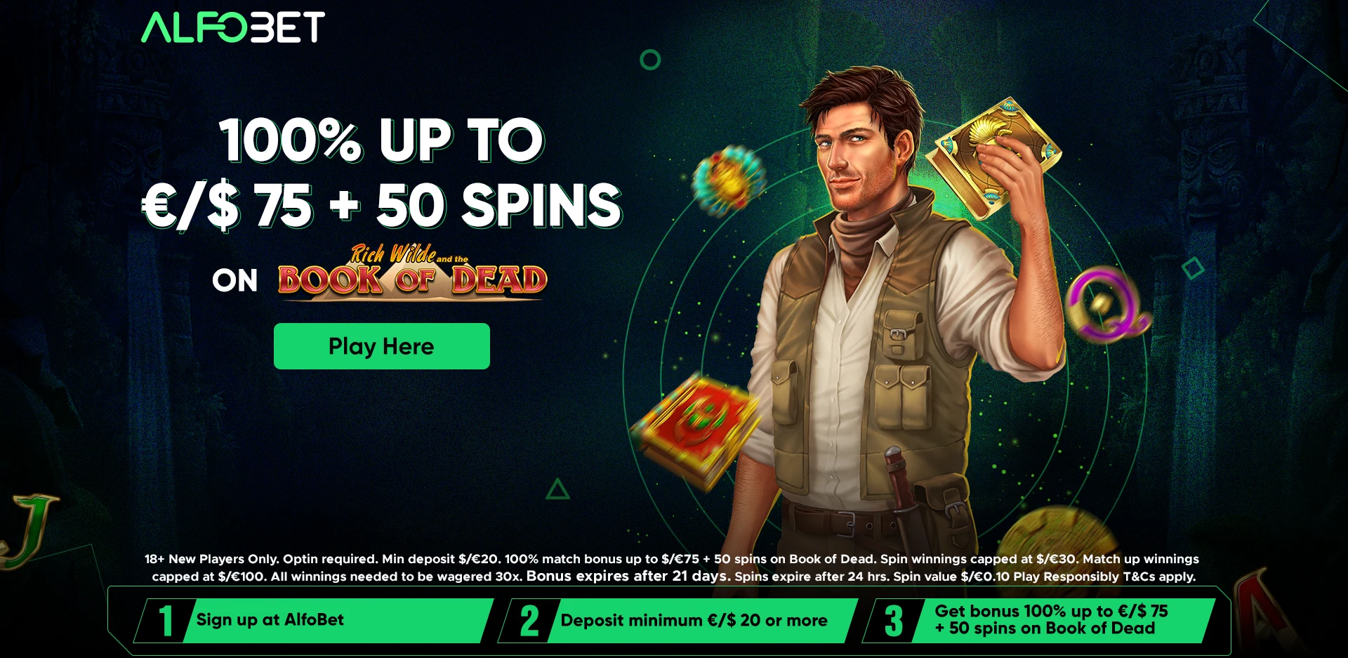Casino Welcome Offer MGA - Desktop